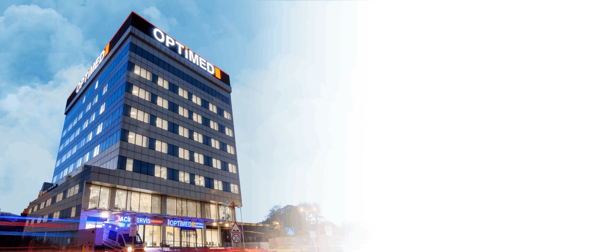 Optimed hospital building